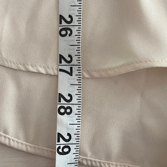 NWOT Zara Beige Button Up Blouse Size Small - Picture 10 of 11